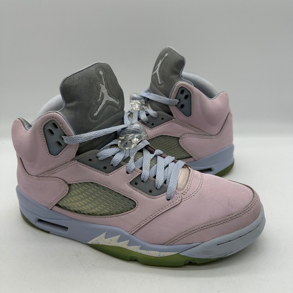 Nike DV0562-600 Mens 9.5 Regal Pink Shoes Air Jordan 5 Retro SE "Easter" Sneaker
